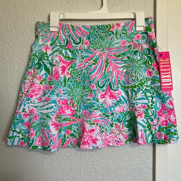 Lilly Pulitzer Zadora High Rise Skort UPF 50+ Luxletic - Picture 2 of 11